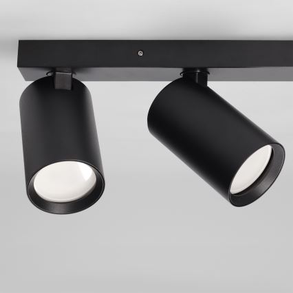 Brilagi - Taškinis šviestuvas SELE BALL 2xGU10/30W/230V + 1xG9/10W juodas