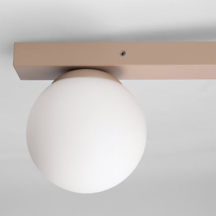 Brilagi - Taškinis šviestuvas SELE BALL 2xGU10/30W/230V + 1xG9/10W smėlio spalvos