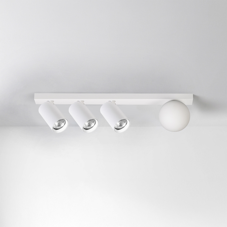 Brilagi - Taškinis šviestuvas SELE BALL 3xGU10/30W/230V + 1xG9/10W baltas