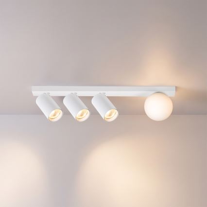 Brilagi - Taškinis šviestuvas SELE BALL 3xGU10/30W/230V + 1xG9/10W baltas