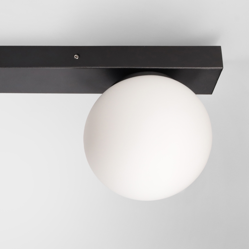 Brilagi - Taškinis šviestuvas SELE BALL 3xGU10/30W/230V + 1xG9/10W juodas