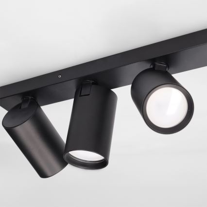 Brilagi - Taškinis šviestuvas SELE BALL 3xGU10/30W/230V + 1xG9/10W juodas