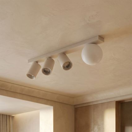 Brilagi - Taškinis šviestuvas SELE BALL 3xGU10/30W/230V + 1xG9/10W smėlinė