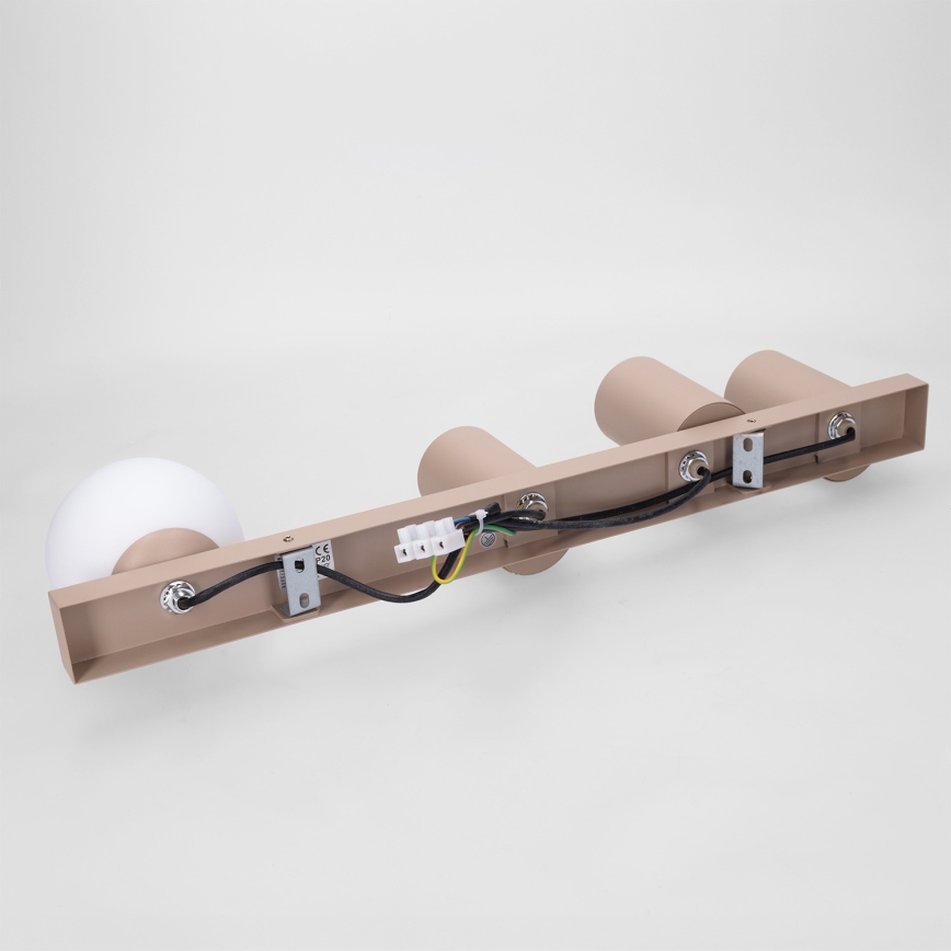 Brilagi - Taškinis šviestuvas SELE BALL 3xGU10/30W/230V + 1xG9/10W smėlinė