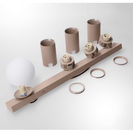 Brilagi - Taškinis šviestuvas SELE BALL 3xGU10/30W/230V + 1xG9/10W smėlinė