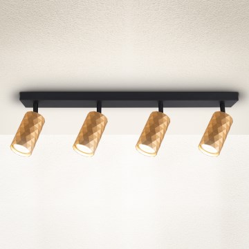 Brilagi - Taškinis šviestuvas SELE DIAMANT 4xGU10/30W/230V auksinis