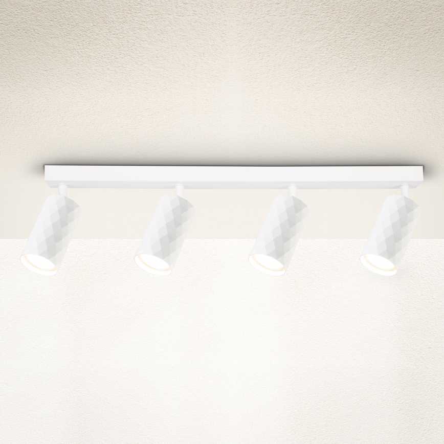 Brilagi - Taškinis šviestuvas SELE DIAMANT 4xGU10/30W/230V baltas