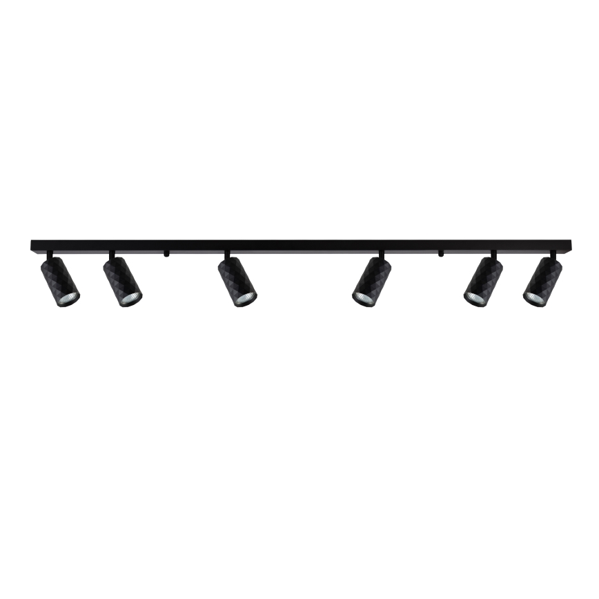 Brilagi - Taškinis šviestuvas SELE DIAMANT, 6 x GU10, 30 W, 230 V, juodas