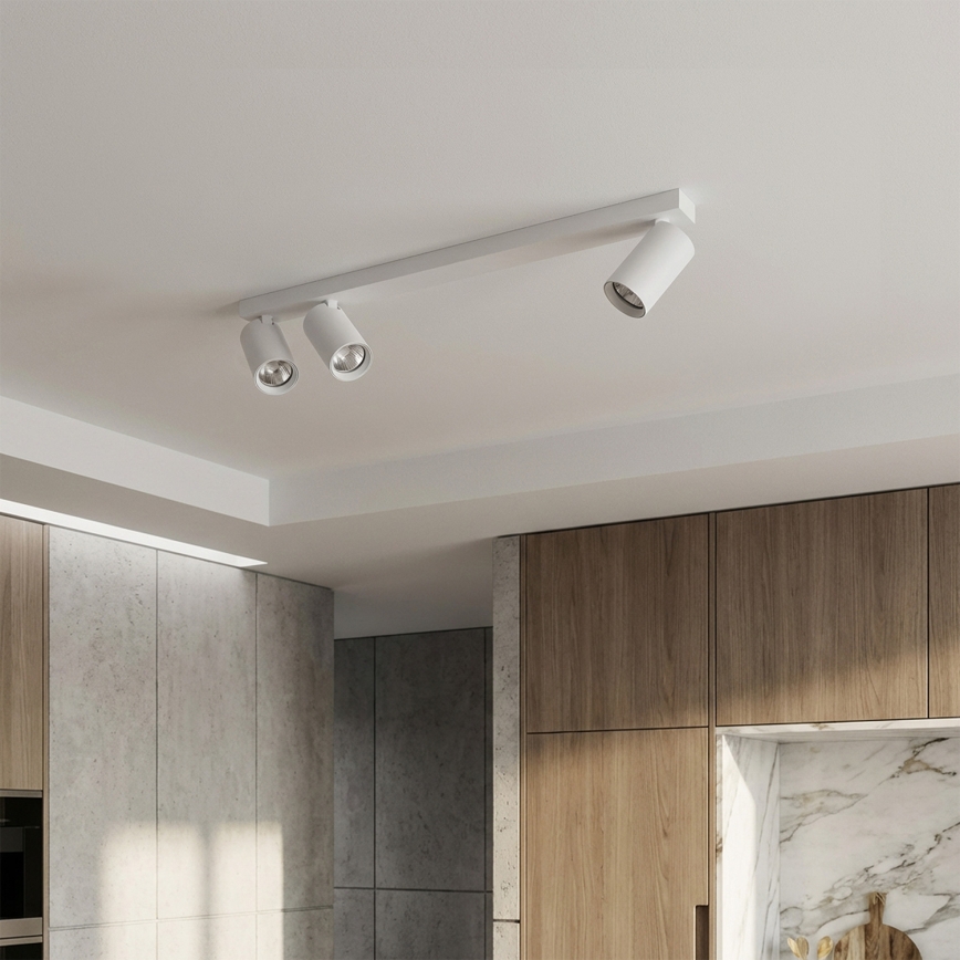 Brilagi - Taškinis šviestuvas SELE LONG 3xGU10/30W/230V balta