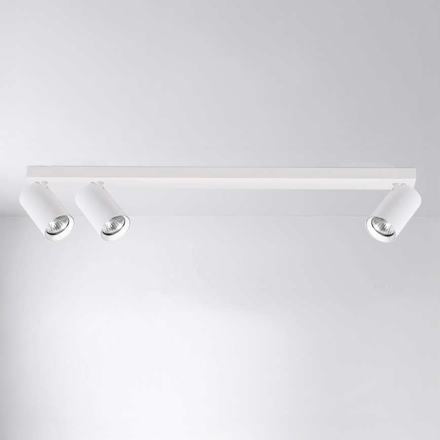 Brilagi - Taškinis šviestuvas SELE LONG 3xGU10/30W/230V balta