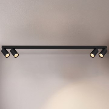 Brilagi - taškinis šviestuvas SELE LONG 4xGU10/30W/230V juodas