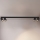 Brilagi - taškinis šviestuvas SELE LONG 4xGU10/30W/230V juodas