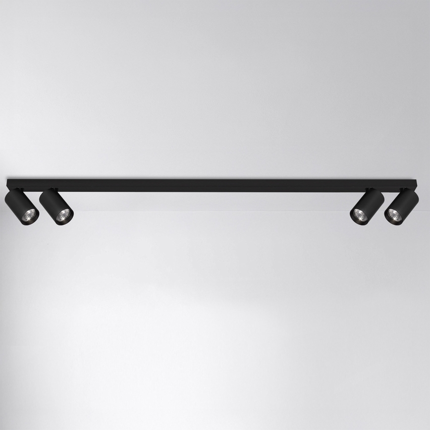 Brilagi - taškinis šviestuvas SELE LONG 4xGU10/30W/230V juodas