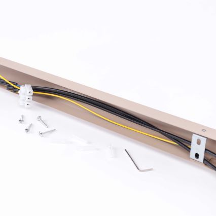 BRILAGI - Taškinis šviestuvas SELE LONG 4xGU10/30W/230V smėlinė