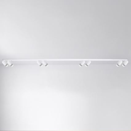 Brilagi - Taškinis šviestuvas SELE LONG 8xGU10/30W/230V baltas