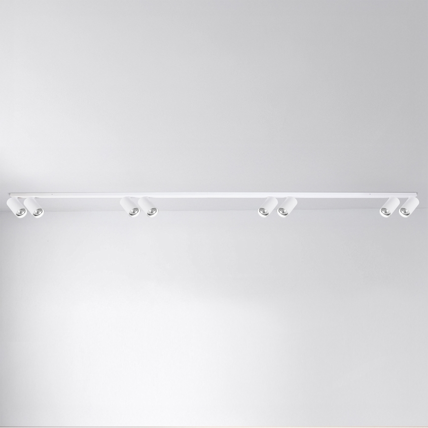 Brilagi - Taškinis šviestuvas SELE LONG 8xGU10/30W/230V baltas
