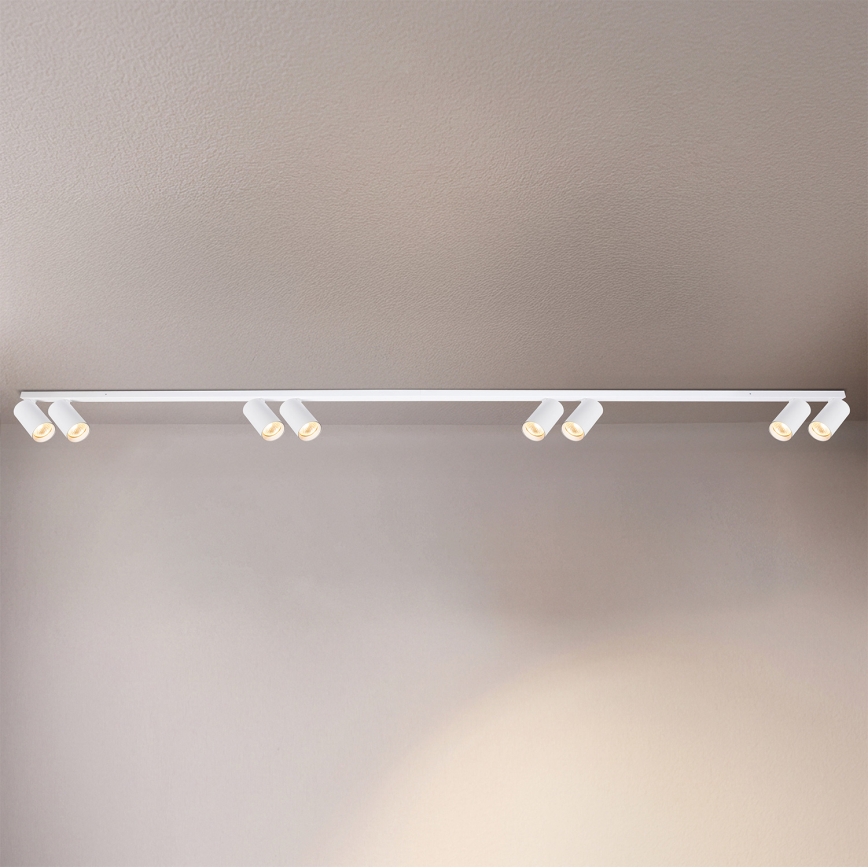 Brilagi - Taškinis šviestuvas SELE LONG 8xGU10/30W/230V baltas