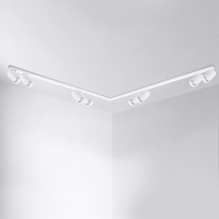 Brilagi - Taškinis šviestuvas SELE LONG 8xGU10/30W/230V baltas