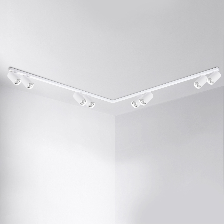 Brilagi - Taškinis šviestuvas SELE LONG 8xGU10/30W/230V baltas