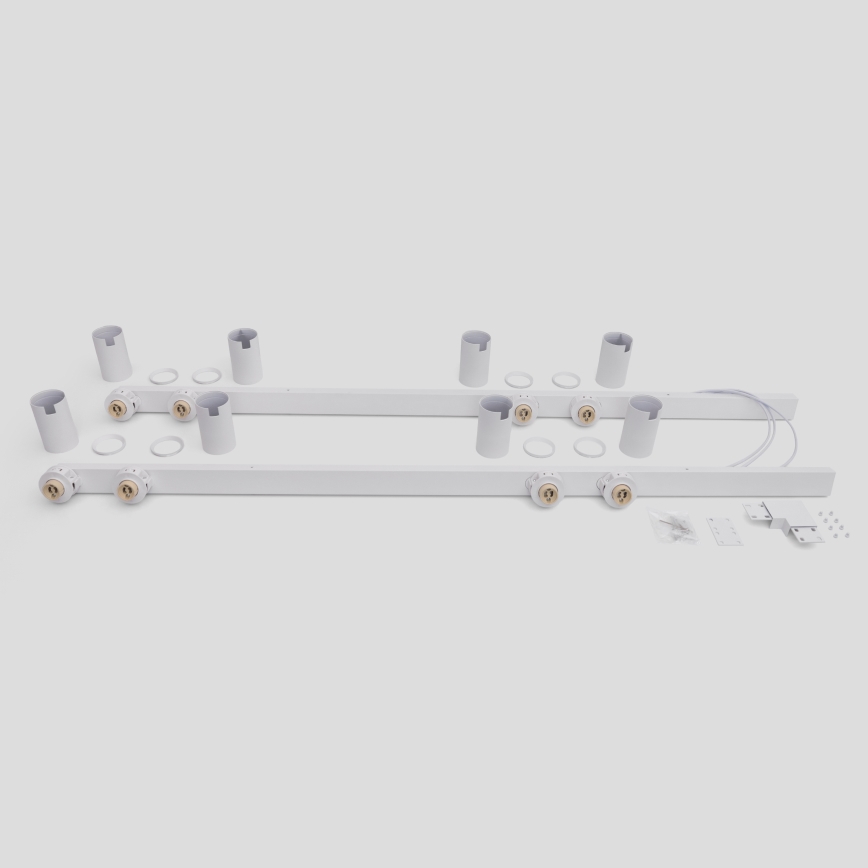 BRILAGI - Taškinis šviestuvas SELE LONG 8xGU10/30W/230V baltas
