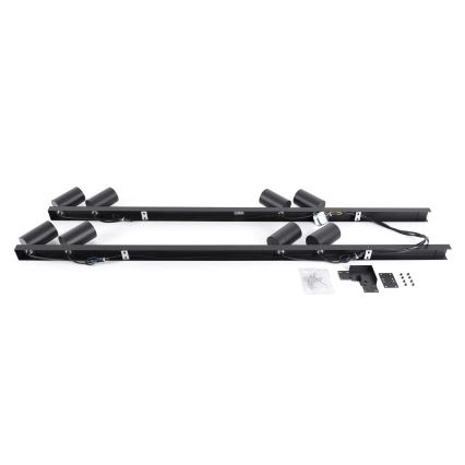 BRILAGI - Taškinis šviestuvas SELE LONG 8xGU10/30W/230V juodas