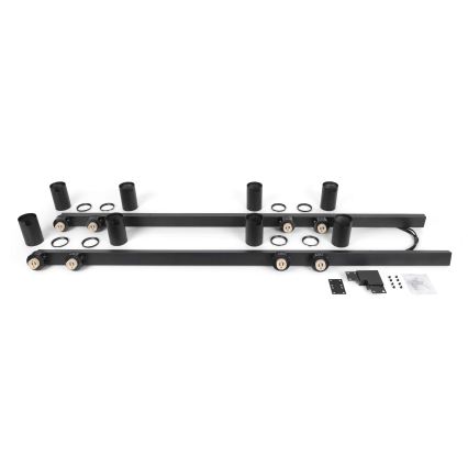 BRILAGI - Taškinis šviestuvas SELE LONG 8xGU10/30W/230V juodas