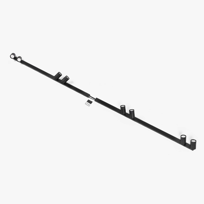BRILAGI - Taškinis šviestuvas SELE LONG 8xGU10/30W/230V juodas