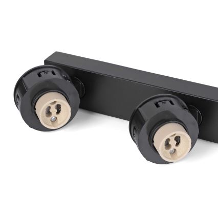 BRILAGI - Taškinis šviestuvas SELE LONG 8xGU10/30W/230V juodas