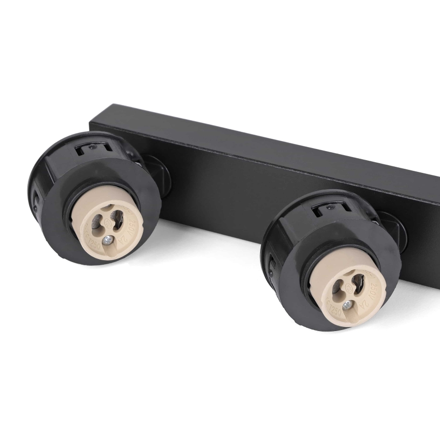 BRILAGI - Taškinis šviestuvas SELE LONG 8xGU10/30W/230V juodas