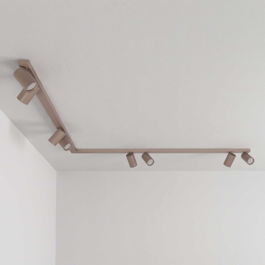 BRILAGI - Taškinis šviestuvas SELE LONG 8xGU10/30W/230V smėlinė