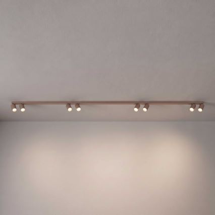 BRILAGI - Taškinis šviestuvas SELE LONG 8xGU10/30W/230V smėlinė