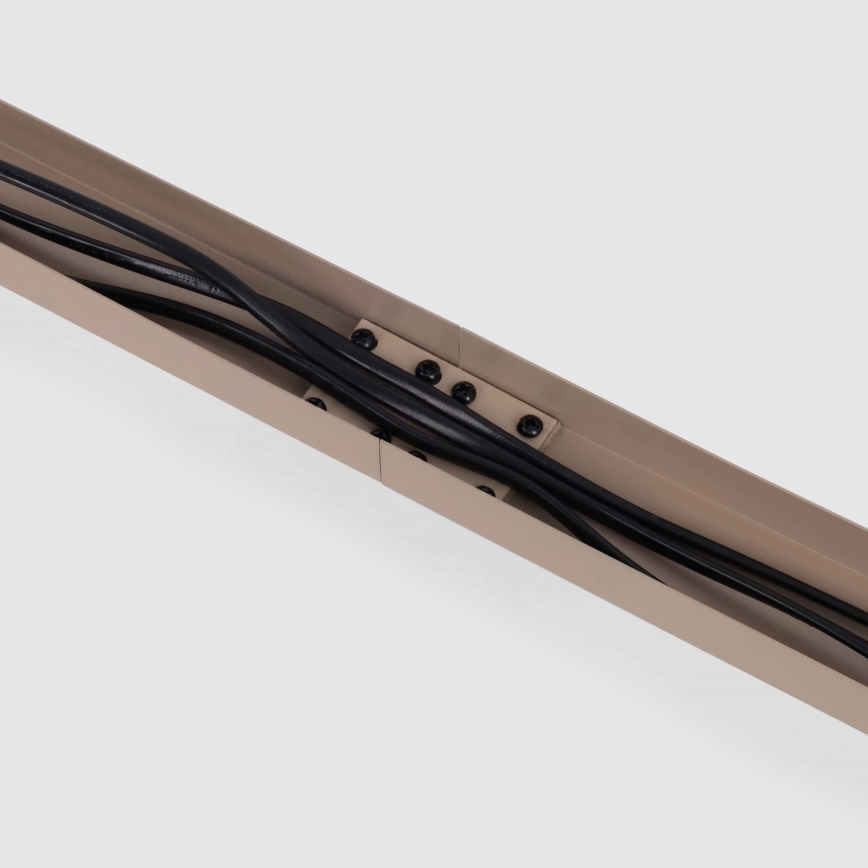 BRILAGI - Taškinis šviestuvas SELE LONG 8xGU10/30W/230V smėlinė