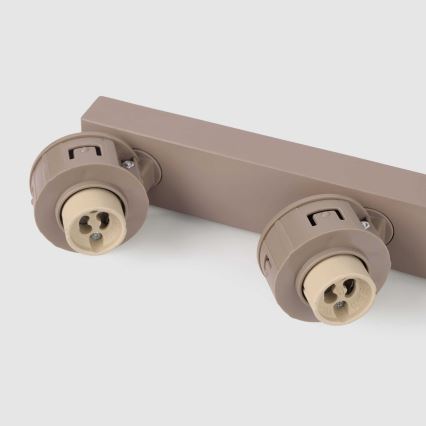 BRILAGI - Taškinis šviestuvas SELE LONG 8xGU10/30W/230V smėlinė