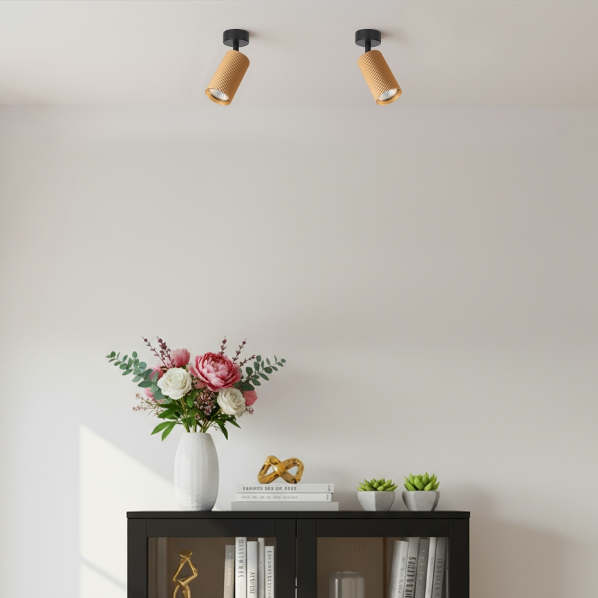 Brilagi - taškinis šviestuvas SELE MODERN 1xGU10/30W/230V auksinis