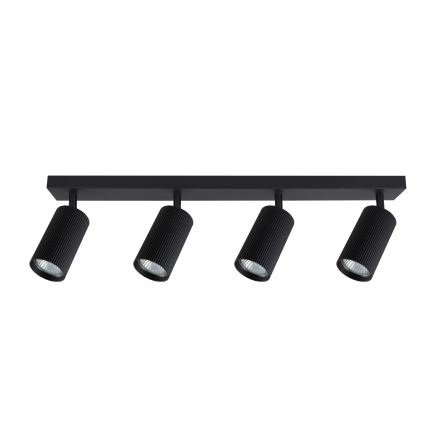 Brilagi - taškinis šviestuvas SELE MODERN 4xGU10/30W/230V juodas