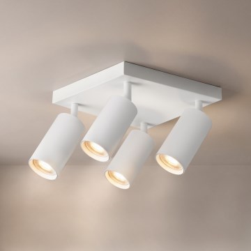 Brilagi - taškinis šviestuvas SELE SQUARE 4xGU10/30W/230V baltas