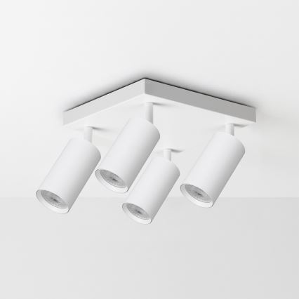 Brilagi - taškinis šviestuvas SELE SQUARE 4xGU10/30W/230V baltas