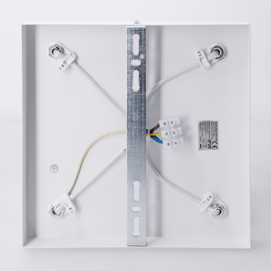 Brilagi - taškinis šviestuvas SELE SQUARE 4xGU10/30W/230V baltas