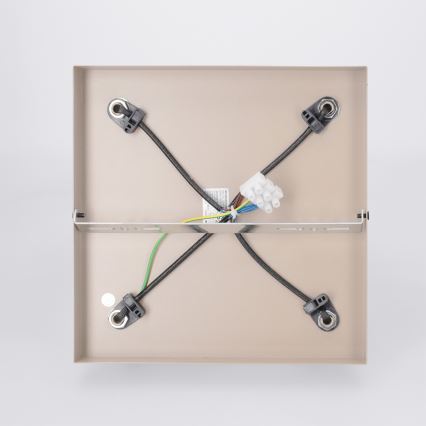 Brilagi - Taškinis šviestuvas SELE SQUARE 4xGU10/30W/230V smėlinis