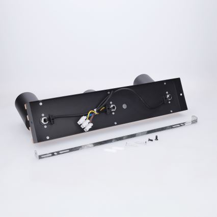 Brilagi - taškinis šviestuvas SELE WOOD ACOUSTIC 3xGU10/30W/230V juoda/mediena