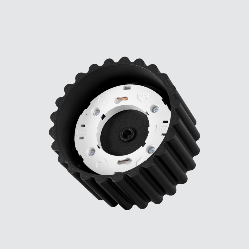 Brilagi - Taškinis šviestuvas SFERA 1xGX53/30W/230V Ø 10 cm juodas