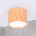 BRILAGI - Taškinis šviestuvas SMOOTH 1xGX53/15W/230V 60x82 mm ąžuolo dekoras