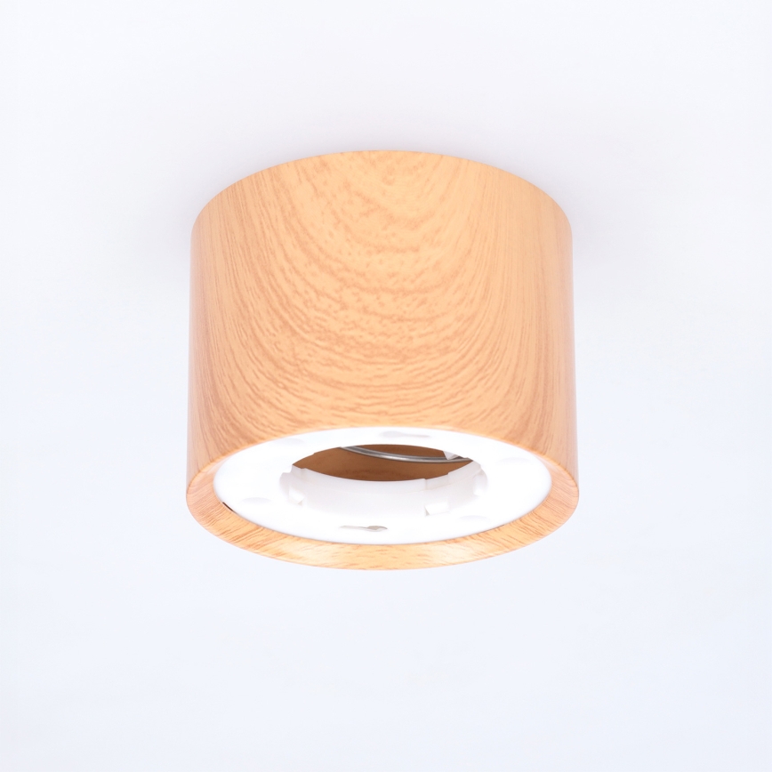 BRILAGI - Taškinis šviestuvas SMOOTH 1xGX53/15W/230V 60x82 mm ąžuolo dekoras