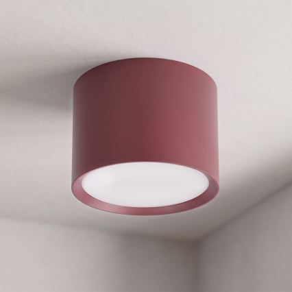 BRILAGI - Taškinis šviestuvas SMOOTH 1xGX53/15W/230V 60x82 mm bordo
