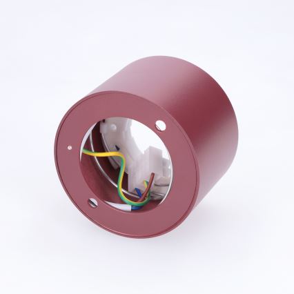 BRILAGI - Taškinis šviestuvas SMOOTH 1xGX53/15W/230V 60x82 mm bordo