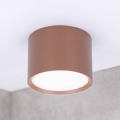 BRILAGI - Taškinis šviestuvas SMOOTH 1xGX53/15W/230V 60x82 mm rudas