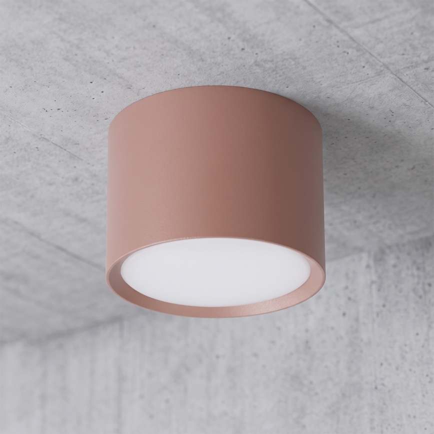 BRILAGI - Taškinis šviestuvas SMOOTH 1xGX53/15W/230V 60x82 mm rudas