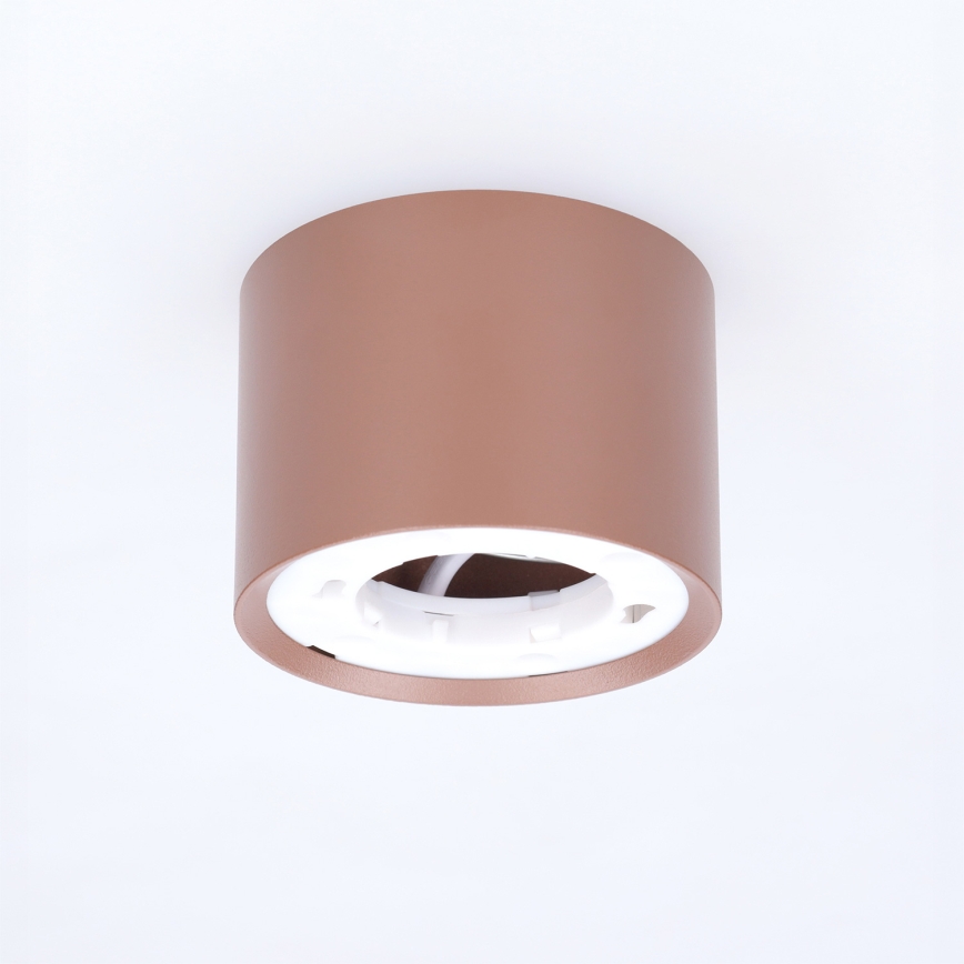 BRILAGI - Taškinis šviestuvas SMOOTH 1xGX53/15W/230V 60x82 mm rudas