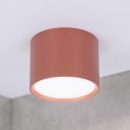 BRILAGI - Taškinis šviestuvas SMOOTH 1xGX53/15W/230V 60x82 mm rudas