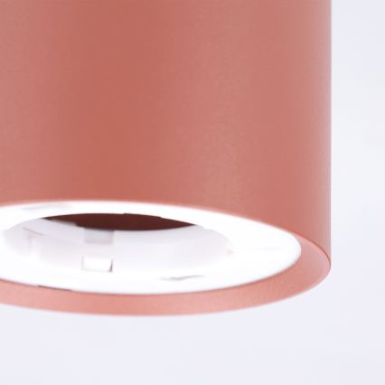 BRILAGI - Taškinis šviestuvas SMOOTH 1xGX53/15W/230V 60x82 mm rudas